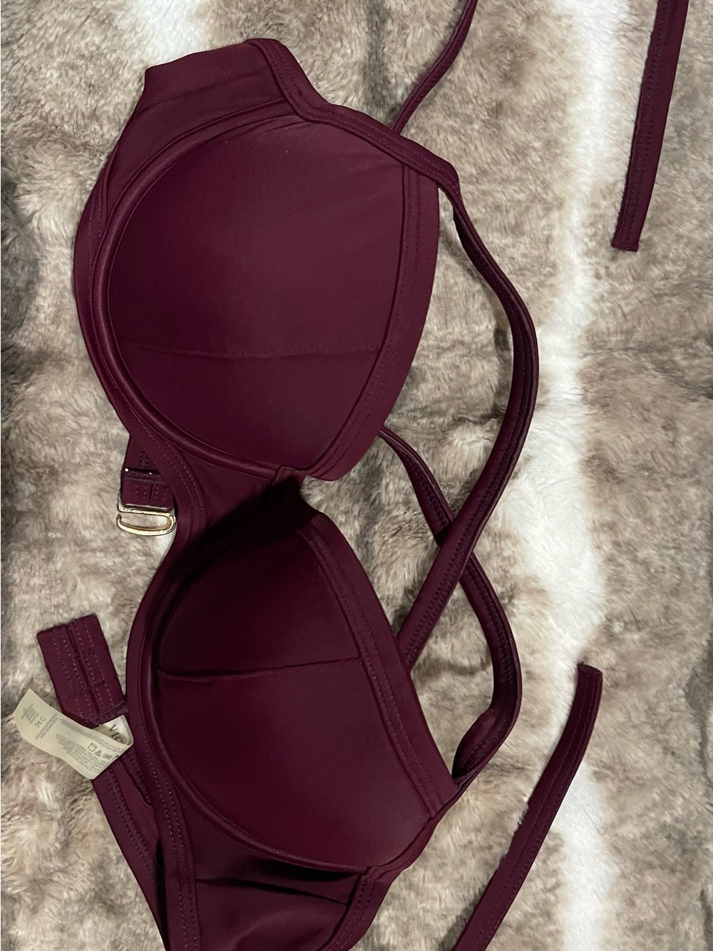 Victoria's Secret Plum Push-Up Bikini Top